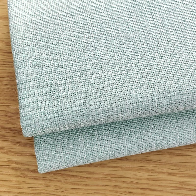 (we have some stock colors &also can be customized) China Wholesale Upholstery Faux Linen Fabric/Imitation Hemp Fabric for Cushion/Sofa/Chair Cover/Pet Mat