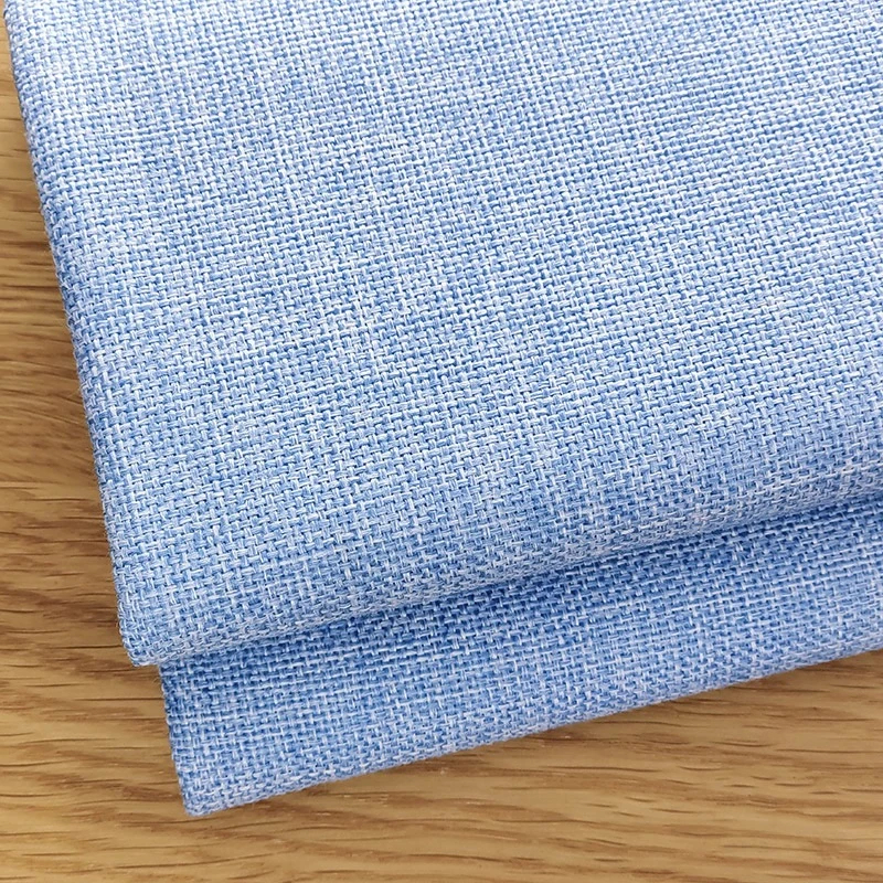 (we have some stock colors &also can be customized) China Wholesale Upholstery Faux Linen Fabric/Imitation Hemp Fabric for Cushion/Sofa/Chair Cover/Pet Mat